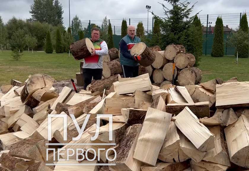 “Не дадим, Семенович, им замерзнуть!” Как Александр Лукашенко для Европы дрова колол