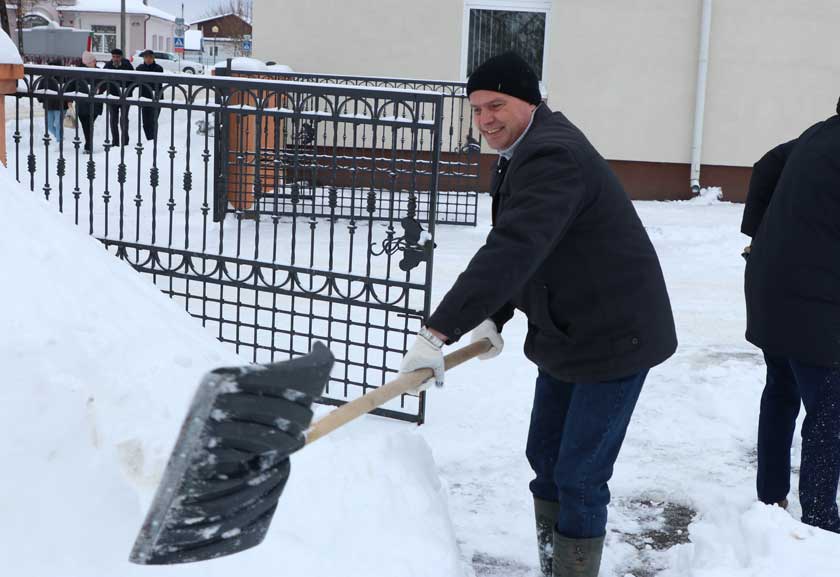 Снег ідзе. Усе на дапамогу! (+відэа)