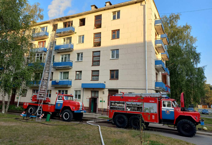 В агрогородке Гезгалы на пожаре погибла пенсионерка