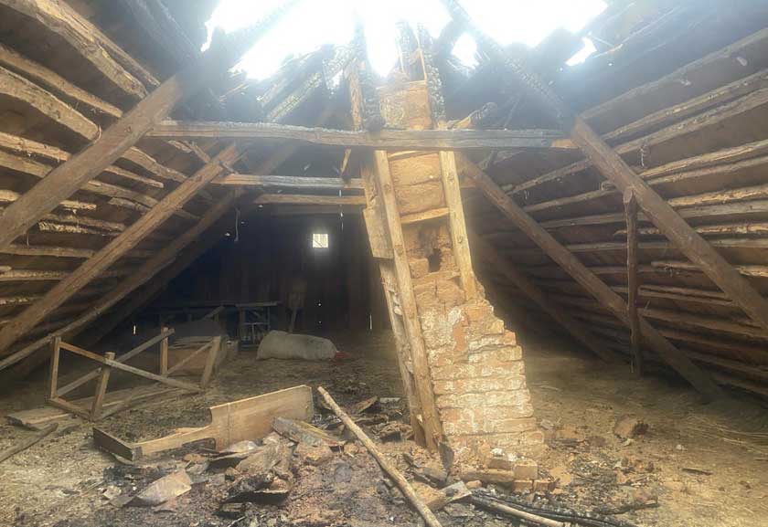 Огненное происшествие