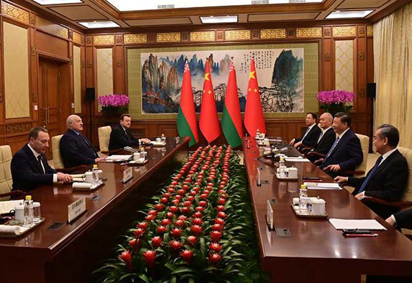 Александр Лукашенко на переговорах с Си Цзиньпином: Беларусь была, есть и будет надежным партнером для Китая