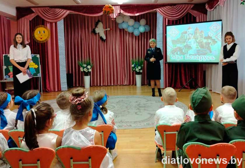 Акцию “Письмо о Беларуси” провели прокурорские работники в 60 детсадах Гродненской области