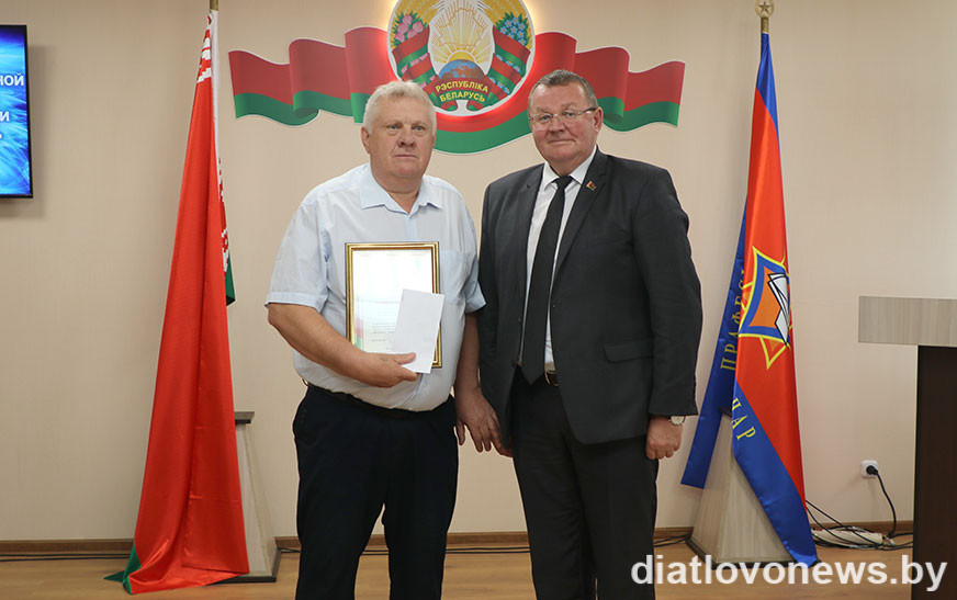 На Дзятлаўшчыне адзначылі Дзень пажарнай службы