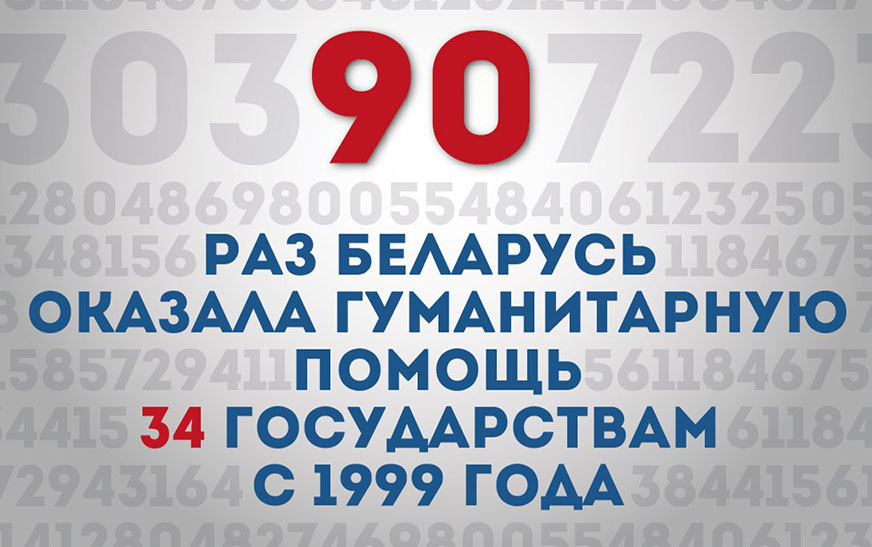 Беларусь – страна, готовая прийти на помощь!