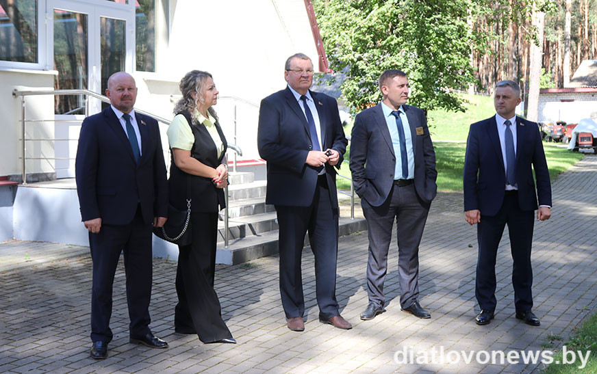 Старшыня райвыканкама наведаў “Баравічок”