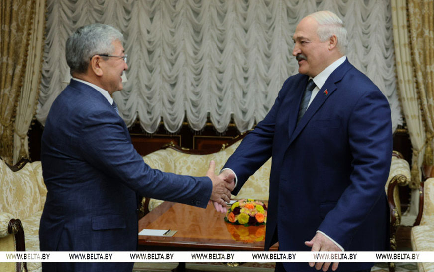 Александр Лукашенко встретился с премьер-министром Кыргызстана