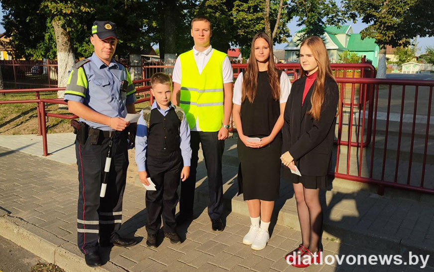 В Дятлово продолжается акция «Внимание – дети!»