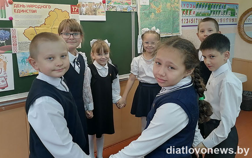 Мы адзіныя! У школах раёна прайшлі тэматычныя мерапрыемствы да Дня народнага адзінства