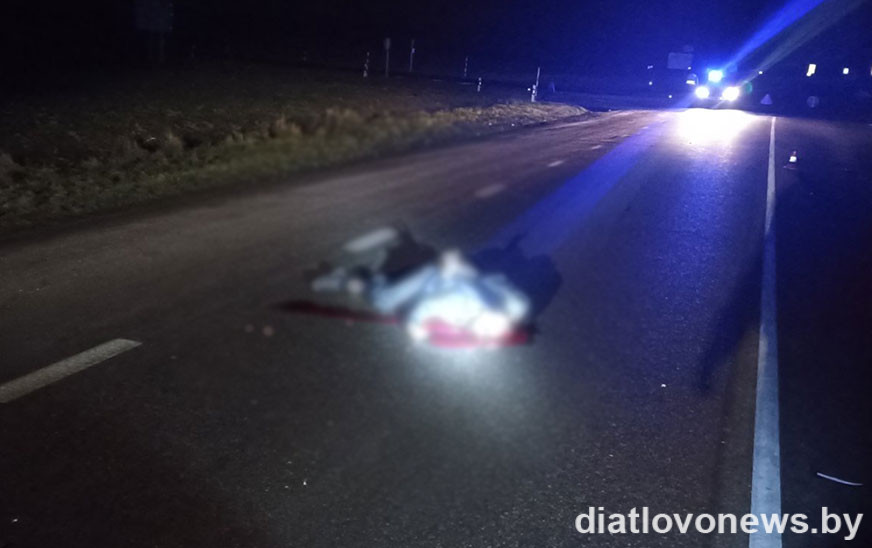 В Дятловском районе в ДТП погиб пешеход