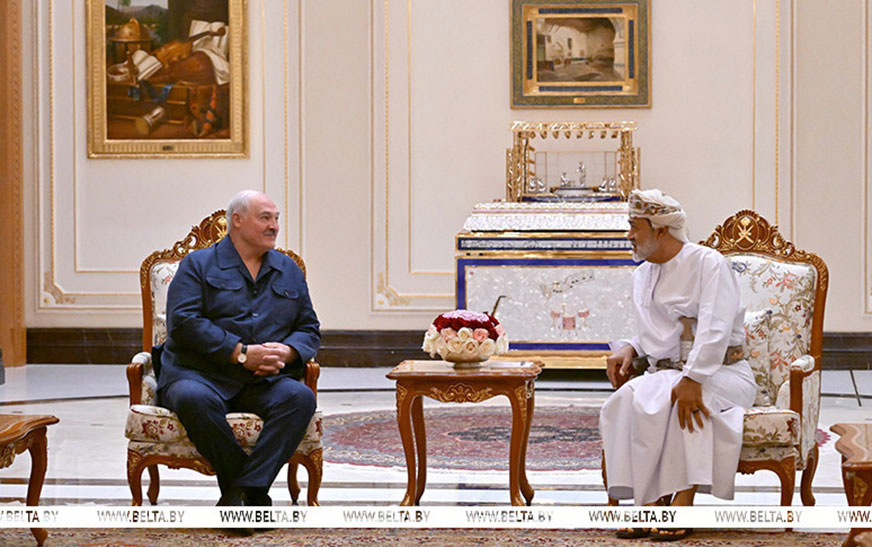 Александр Лукашенко 1 декабря проводит встречу с Султаном Омана Хайсамом бен Тареком Аль Саидом