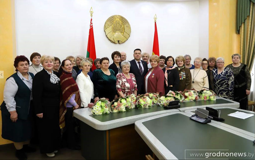Женщины, чьи судьбы связаны с афганской войной, стали почетными гостями торжественного приема в Гродненском облисполкоме