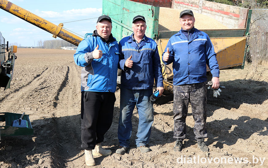 У ААТ “Граніт-Агра” сеюць яравы ячмень