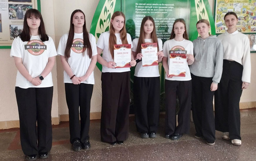 Серабро абласнога злёту “Наследнікі Перамогі” – у трэцяй школы