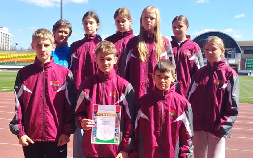 Юные дятловчане завоевали «серебро» на первенстве области по легкой атлетике