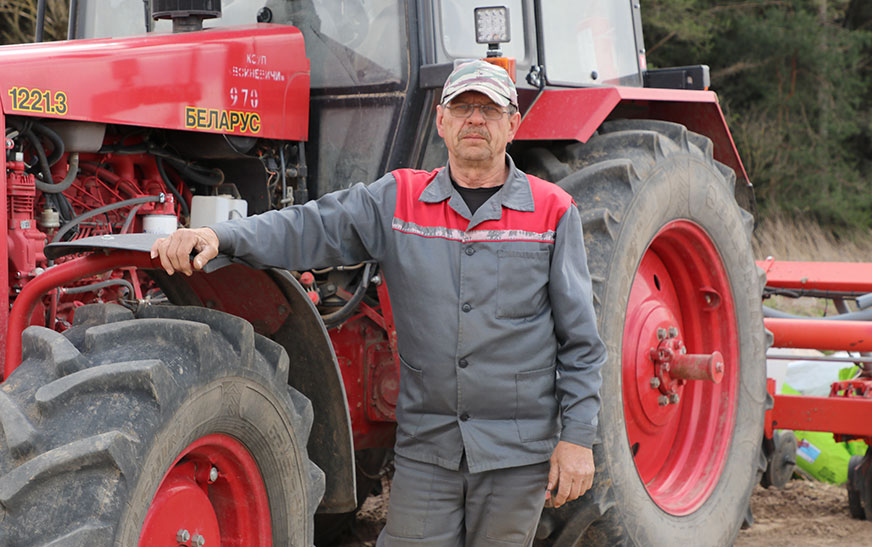 У КСУП “Войневічы” сеюць кукурузу