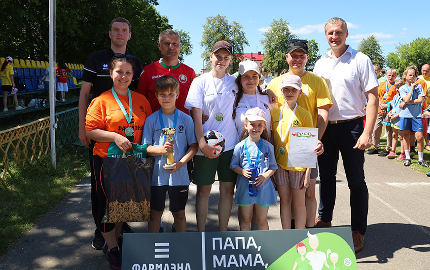 Фестываль “Тата, мама, я – футбольная сям’я” пашырыў геаграфію
