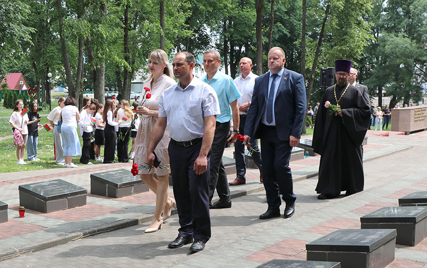 Незабыўныя старонкі ваенных гадоў. Мітынг-рэквіем “Жыць, каб памятаць”