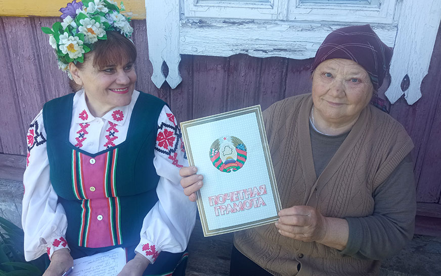 Праект “Жамчужыны зямлі Дзятлаўскай”. Зоф’я Радомская: “Мне трэба заўжды чымсьці займацца”