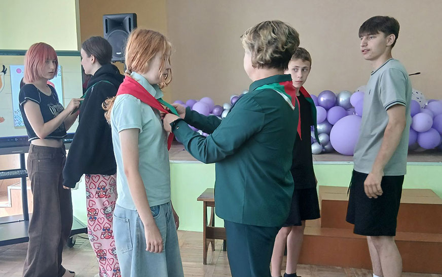 Моладзевыя навіны. “Крок да поспеху”: знаёмства з піянерскімі традыцыямі