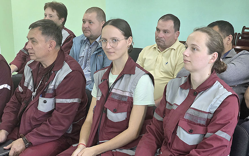 В ЦРБ прошли занятия для работников скорой медицинской помощи