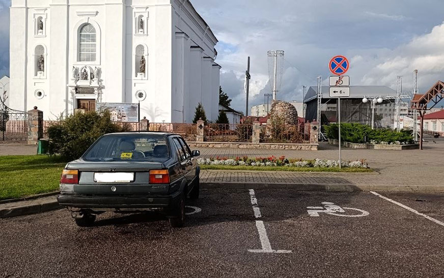 На стаянках парушэнняў не выяўлена
