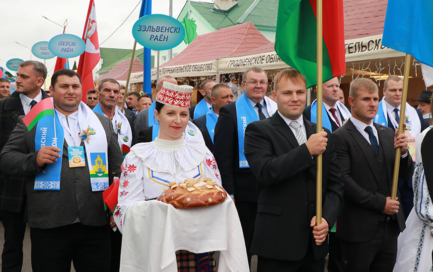 “Дажынкі-2025”. Урачыстае шэсце (фотафакт)