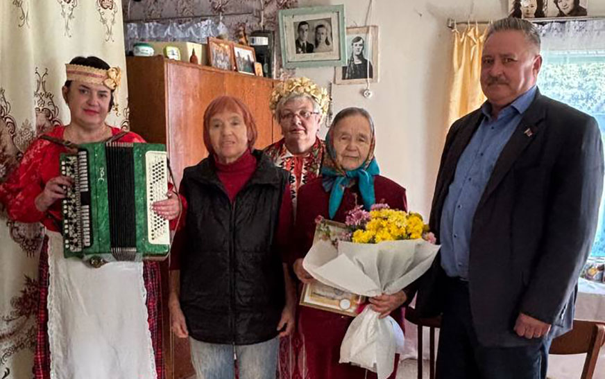 Праект “Жамчужыны зямлі Дзятлаўскай”. Любімыя мелодыі для Антаніны Масейчык