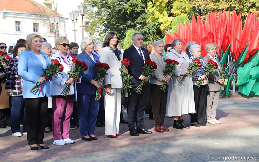 В Гродно прибыла делегация именитых женщин Беларуси